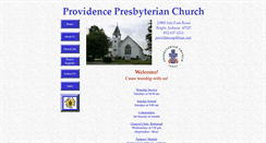 Desktop Screenshot of brightprovidencechurch.org